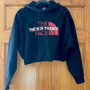 The North Face crop hoodie, size small, NEVER WORN, tags still on